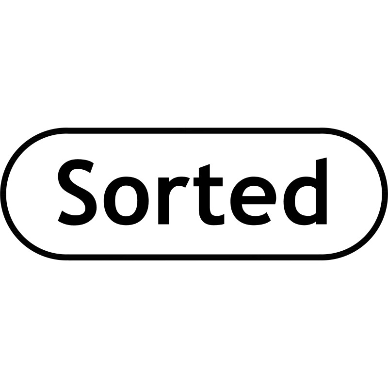 Sorted logo