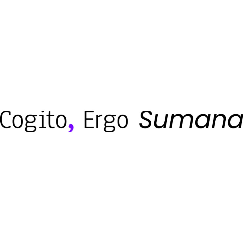 Cogito, Ergo Sumana logo