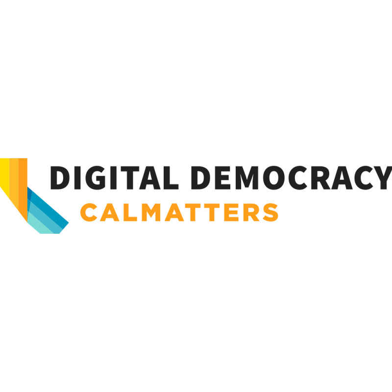 Digital Democracy | CalMatters logo