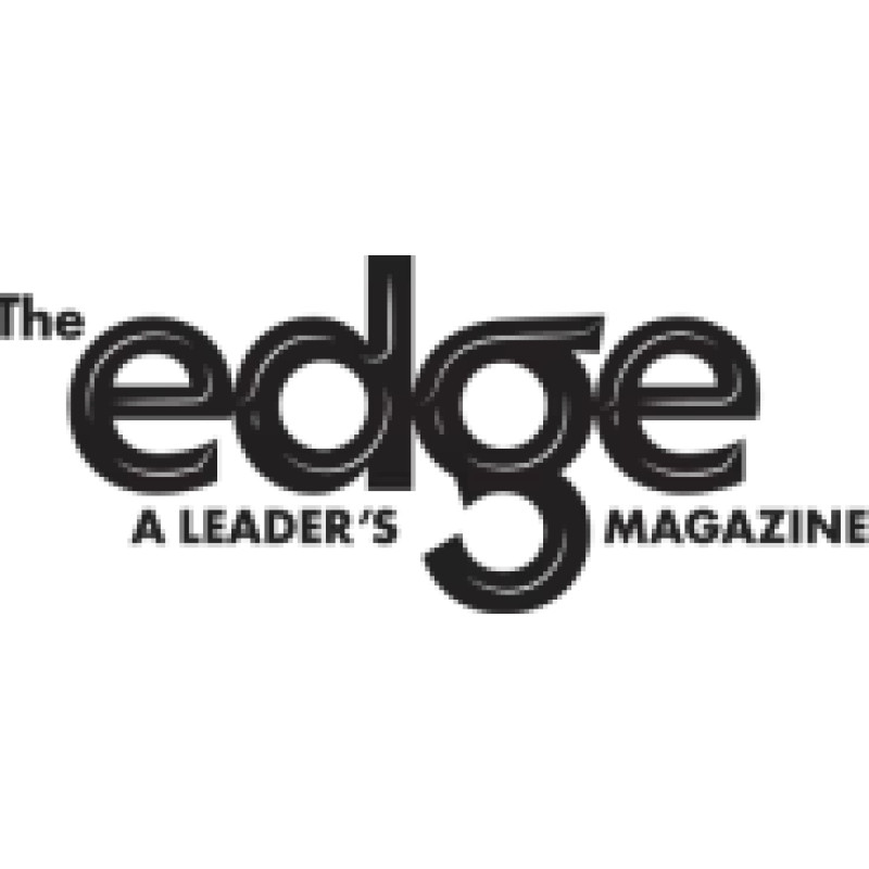 The Edge, A Leader's Magazine logo