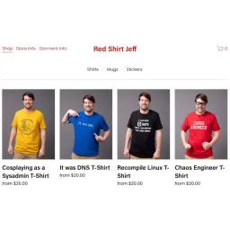 Red Shirt Jeff logo