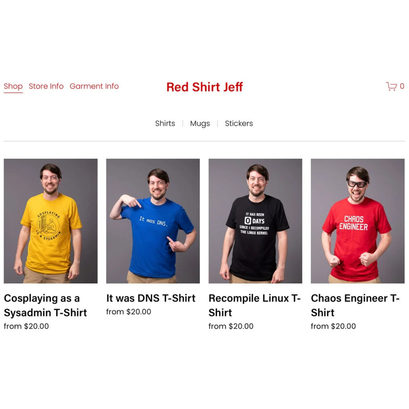 Red Shirt Jeff