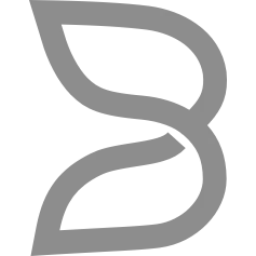 B logo