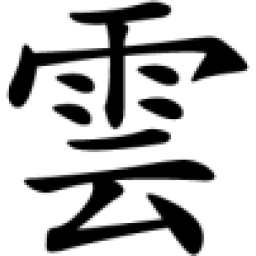 Drifting Clouds 片雲の風 logo