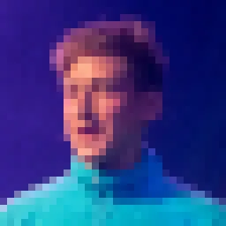 Nudged logo