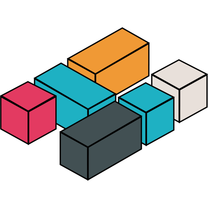 Horizontal blog logo