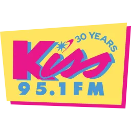 Kiss 95.1 logo