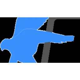 Falkvinge on Liberty logo
