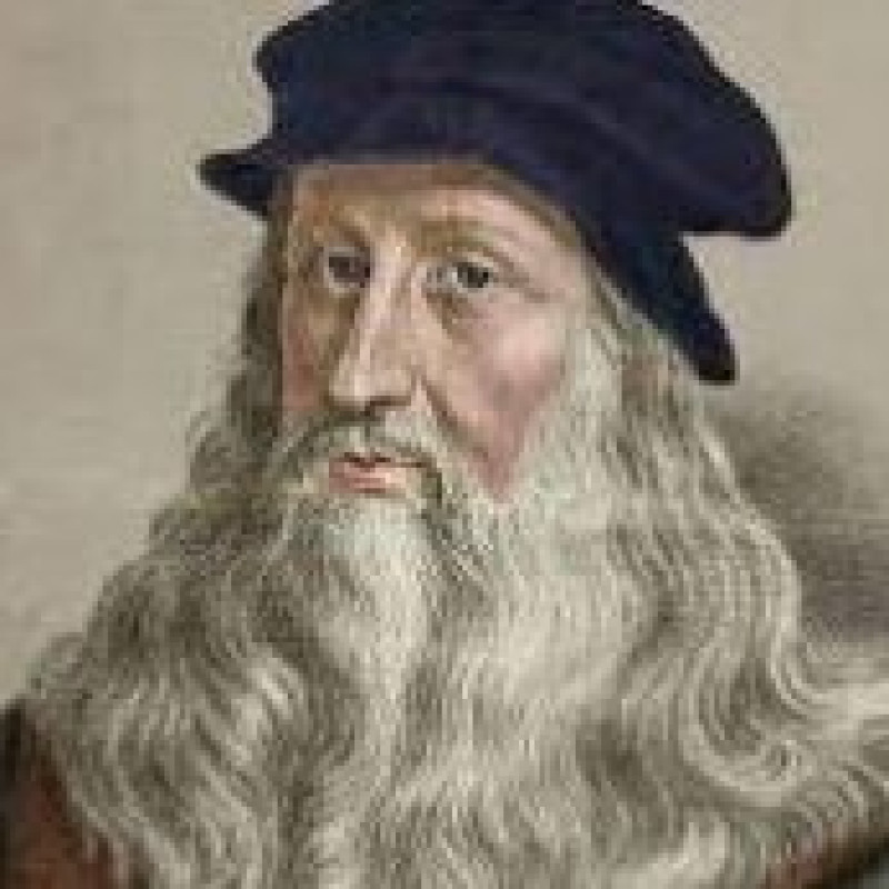 Leonardo Da Vinci Biography logo