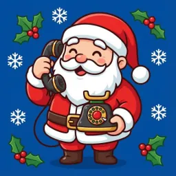 Call Santa Tonight logo