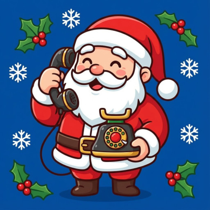 Call Santa Tonight logo
