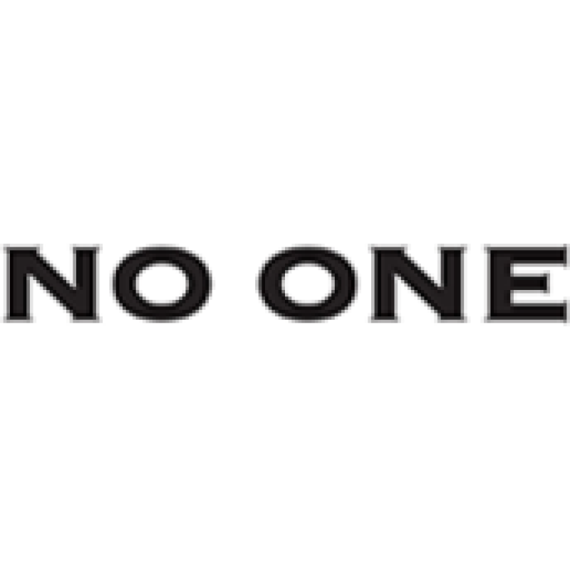NO ONE logo