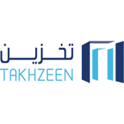 Takhzeen تخزين logo