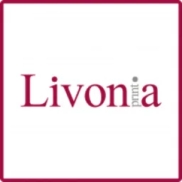 Livonia Print logo