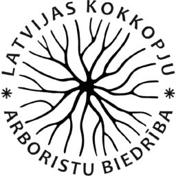 Latvijas Kokkopju Arboristu biedrība logo