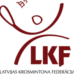 Latvijas Krosmintona federācija logo