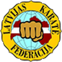 Latvijas karatē federācija logo