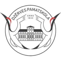 Dzērves pamatskola logo