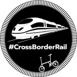 #CrossBorderRail logo