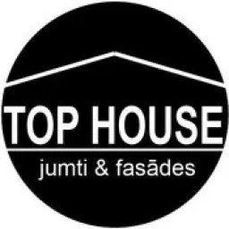 TOP HOUSE jumta un fasādes materiāli logo