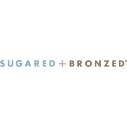SUGARED + BRONZED logo