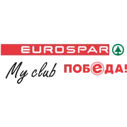 EUROSPAR and Pobeda Market logo