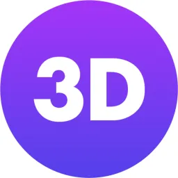 Chat3D logo