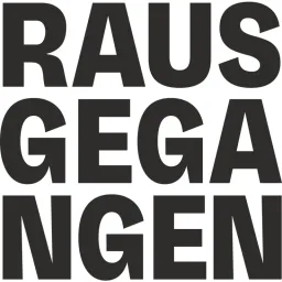 Rausgegangen logo