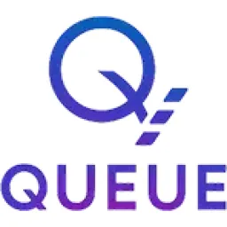 QUEUE logo logo