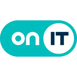 On IT logo